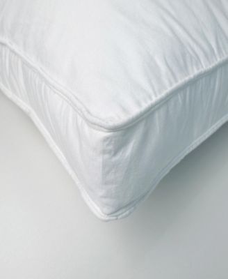 Medium Firm Goose Feather Down 2-Pack Pillows, Standard