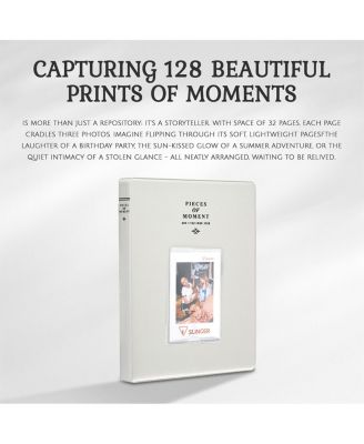 Instax Mini Instant Camera Film: 100 Shoots Total, (10 Sheets x 10) Bundle with Slinger 64 Pocket Mini Instax Photo Album - Capture