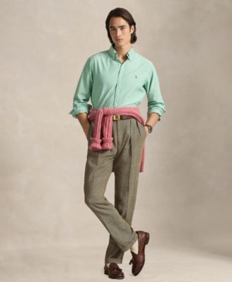 Men's Long-Sleeve Oxford Shirt