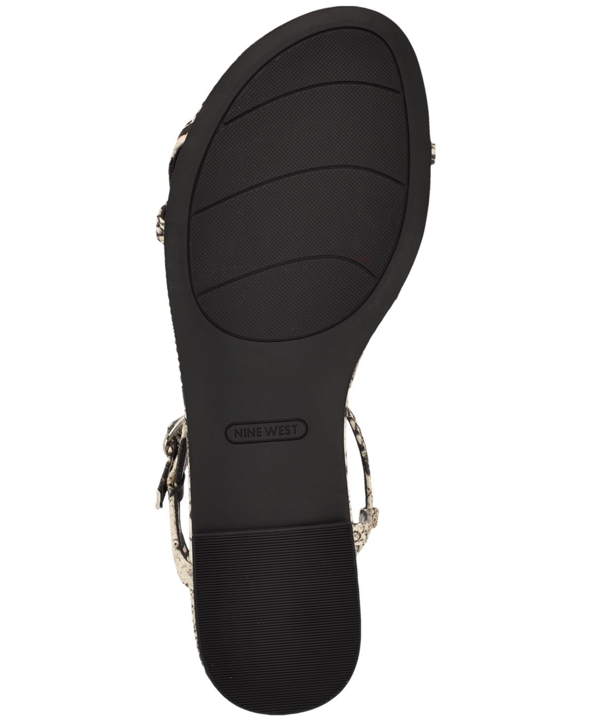 Nine West Women's Masow Almond Toe Strappy Flat Sandals