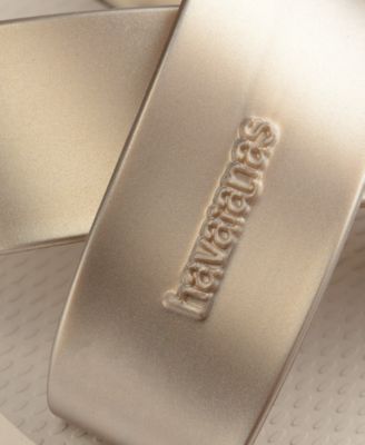 Women's Aqua Metallic Round Toe Sandals