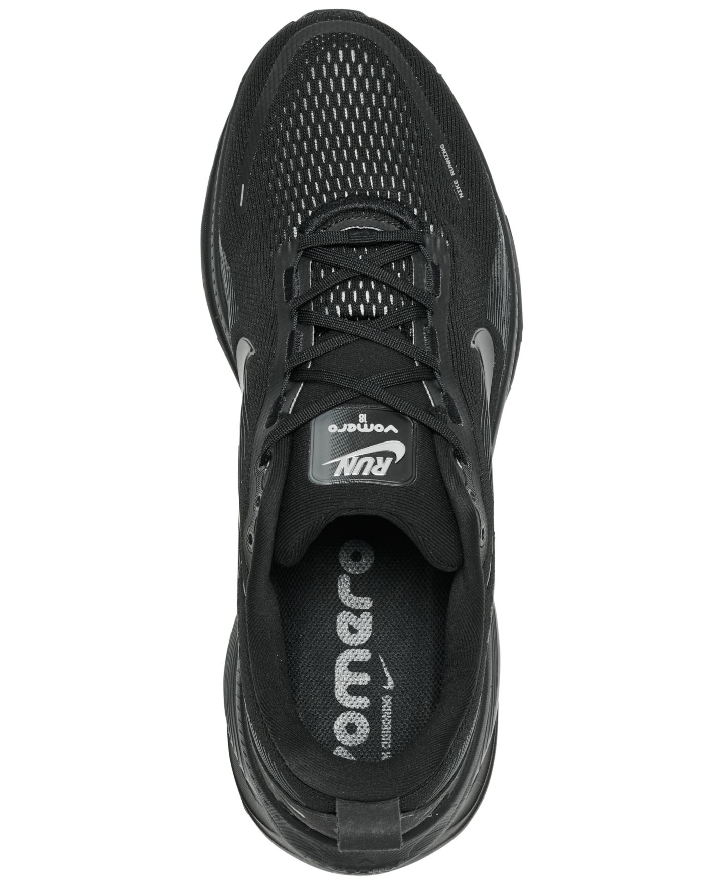 Мужские кроссовки Nike Vomero 18 Running, цвет: Чёрный — фото 5