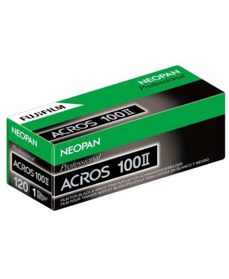5 Pack Neopan 100 Acros II Black and White Negative Film, 120 Roll Film