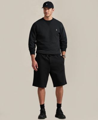 Men's Big & Tall Embroidery Detail Shorts