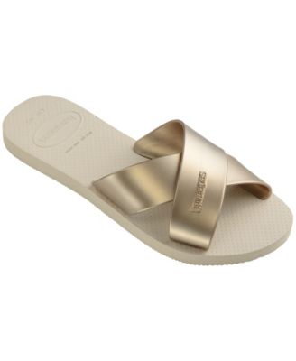Women's Aqua Metallic Round Toe Sandals