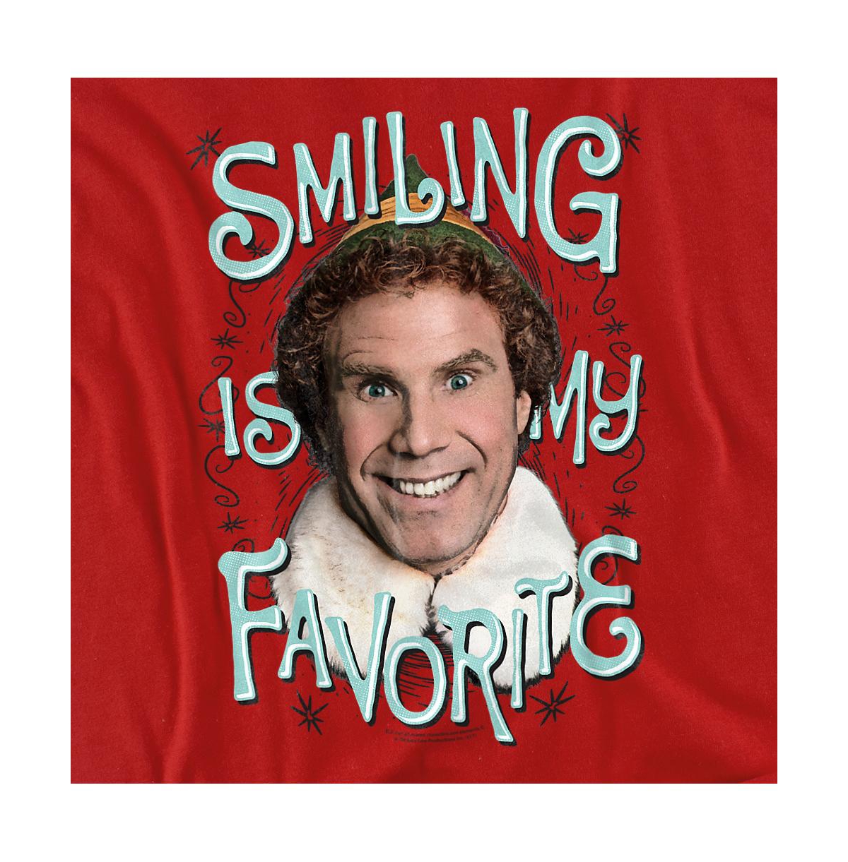 Elf Men's Smiling T Shirt