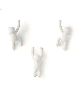 YIGII Wall Hooks Set of 3 - Fun Climbing Buddy Design for Hanging Clothes Accessories