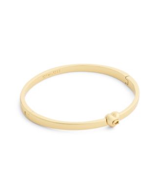 Chalk Signature C Heart Enamel Bangle Bracelet