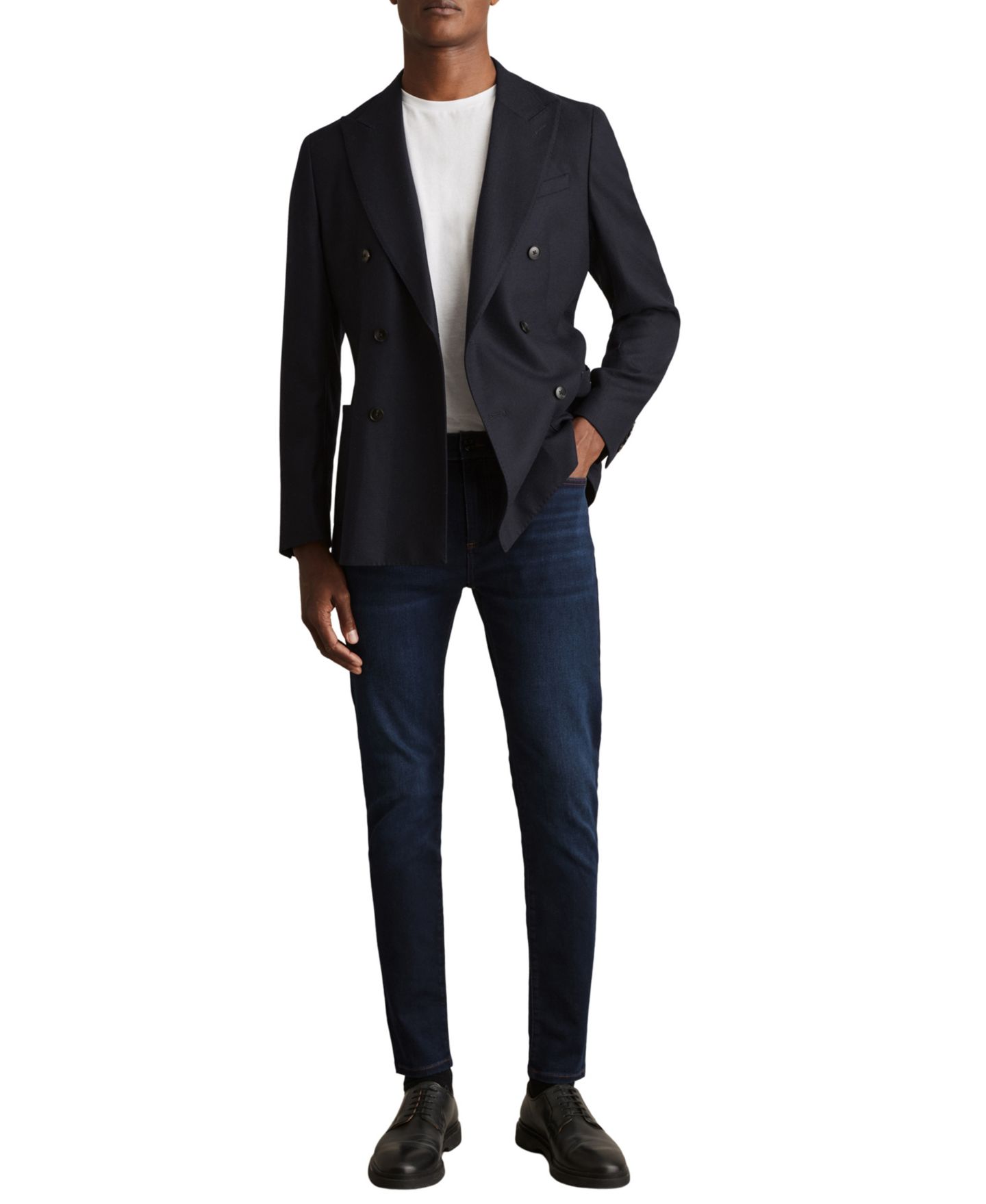 Мужские джинсы REISS Bleaker Skinny-Fit — фото 5