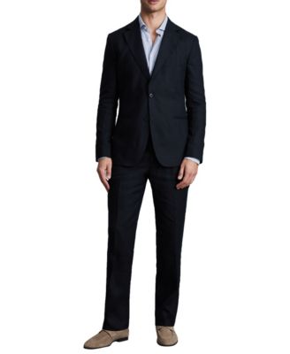 Men's Tailored-Fit Single Breasted Linen Blazer