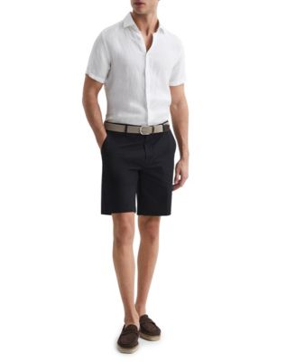 Men's Modern Fit Cotton Blend Chino Shorts