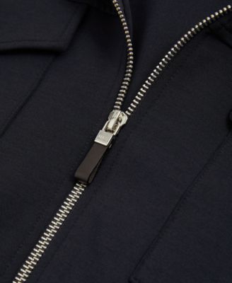 Men's Premium Interlock Zip-Through Overshirt