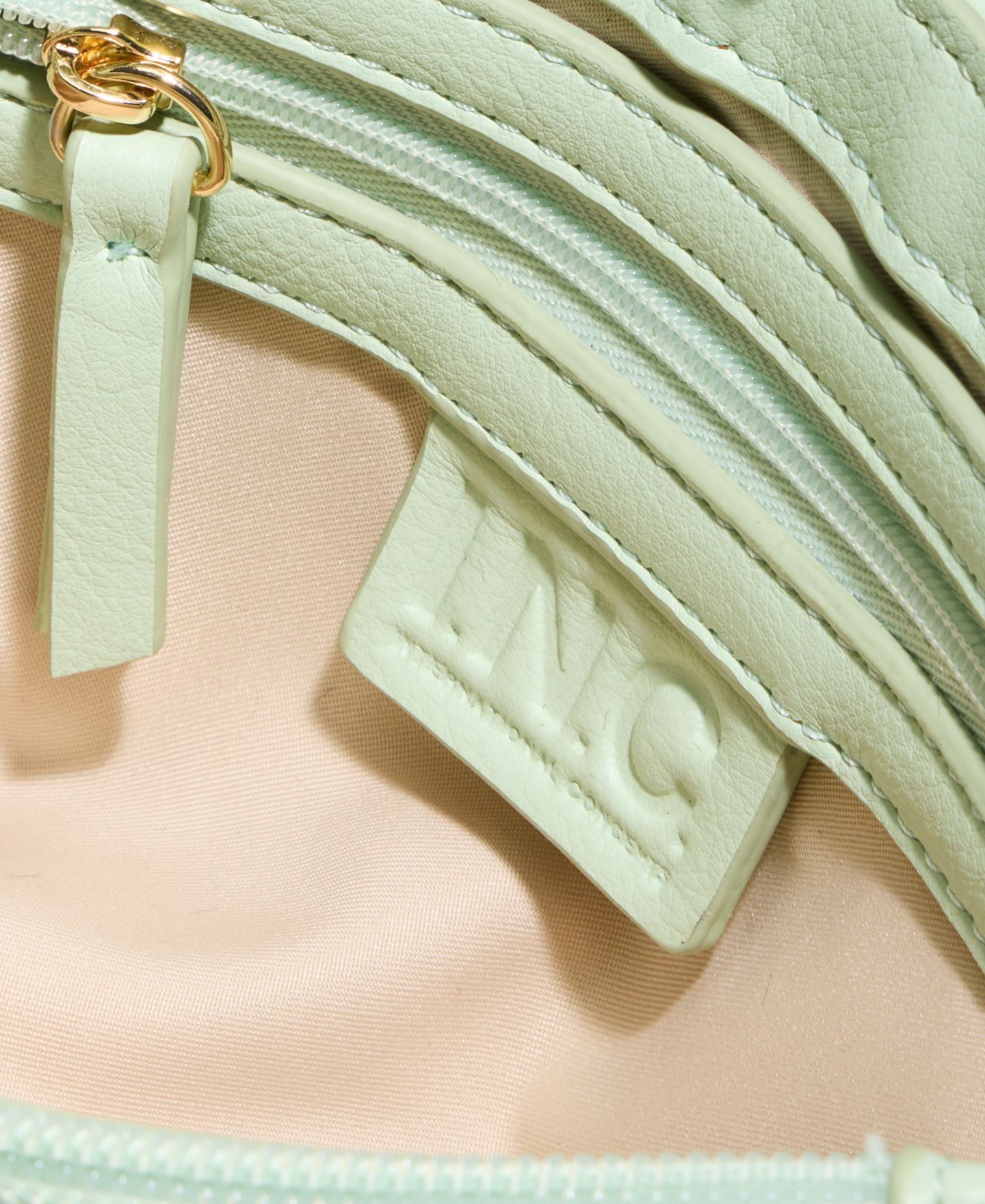 Женская сумка I.N.C. International Concepts Mini Ajae Ruched Suede, цвет: Зелёный — фото 6