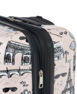 Karl In Paris Medium Upright Suitcase