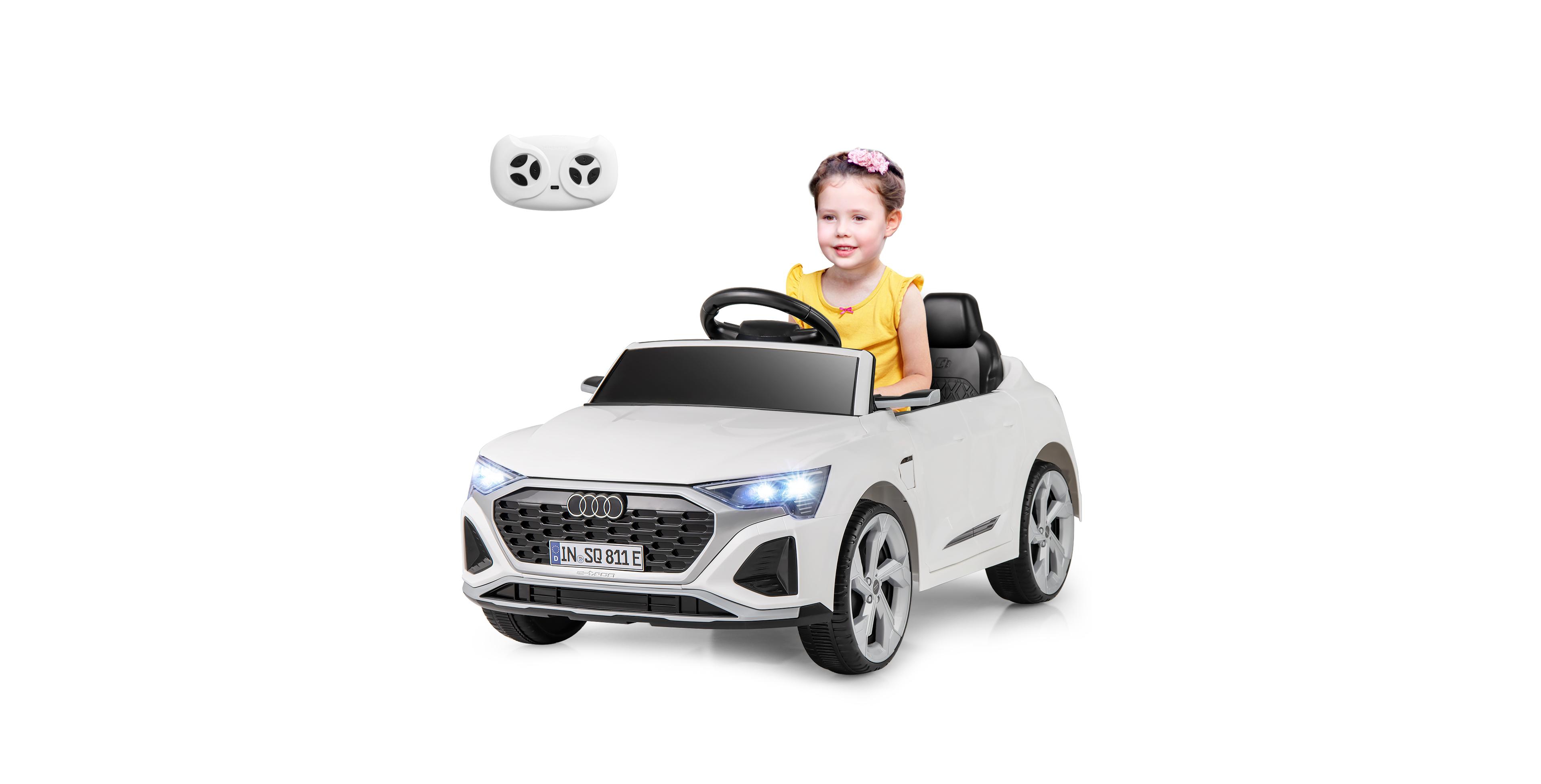 Sugift 12V Kids Ride on Car Licensed Audi SQ8 with Remote Control and 3 Speeds