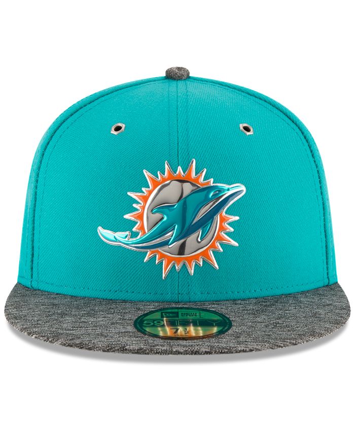 New Era Miami Dolphins 2016 NFL Draft On Stage 59FIFTY Fitted Cap - Macy's