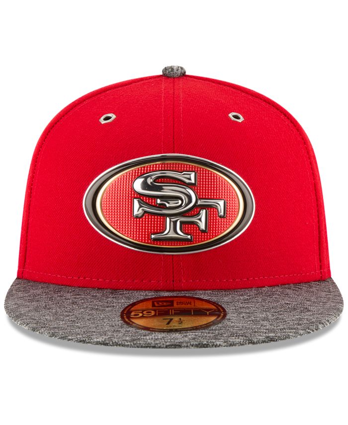 New Era San Francisco 49ers 2016 NFL Draft On Stage 59FIFTY Fitted Cap ...