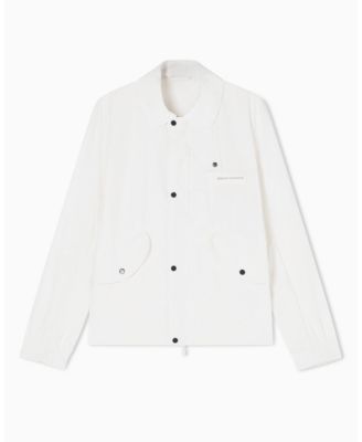 Men's White Edition Nylon Sport Jacket