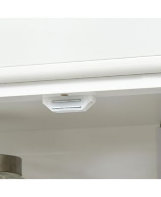 72" Kitchen Pantry Storage Cabinet with 4 Doors,