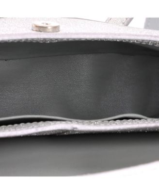 Small XX Flap Street Shoulder Bag Glitter Leather