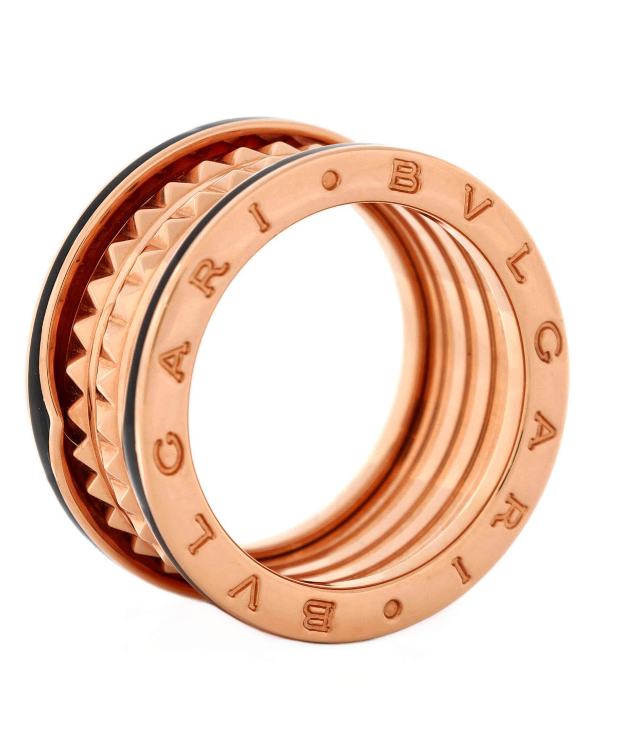 Pre-Owned Bvlgari B.Zero1 Rock Four Band Ring