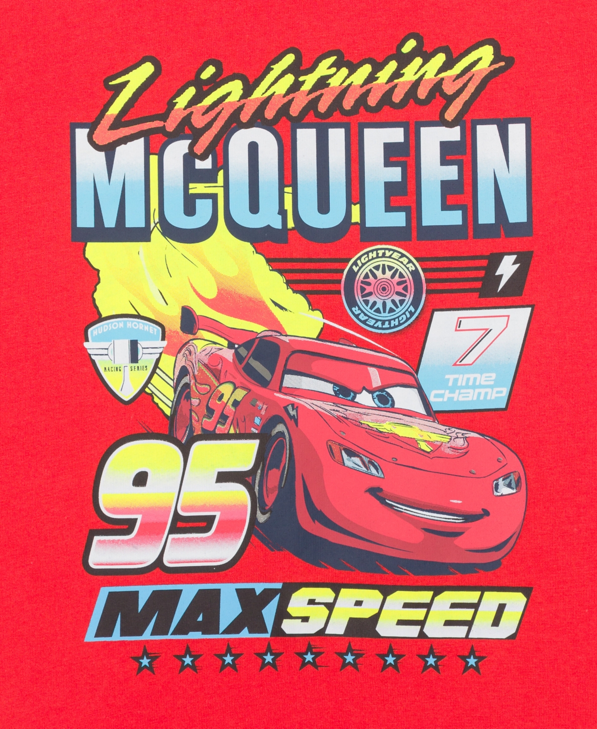 Cars Boys' Toddler 2T-5T Max Speed Short-Sleeve T-Shirt