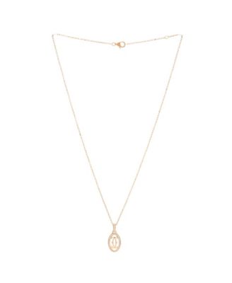 Double C de Cartier Pendant Necklace