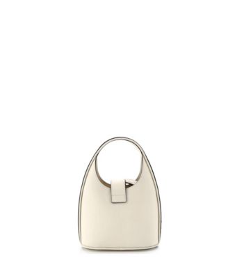 Mini Gancini Buckle Hobo Leather