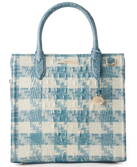 Женские сумки Brahmin Caroline Sakura Small Leather Satchel