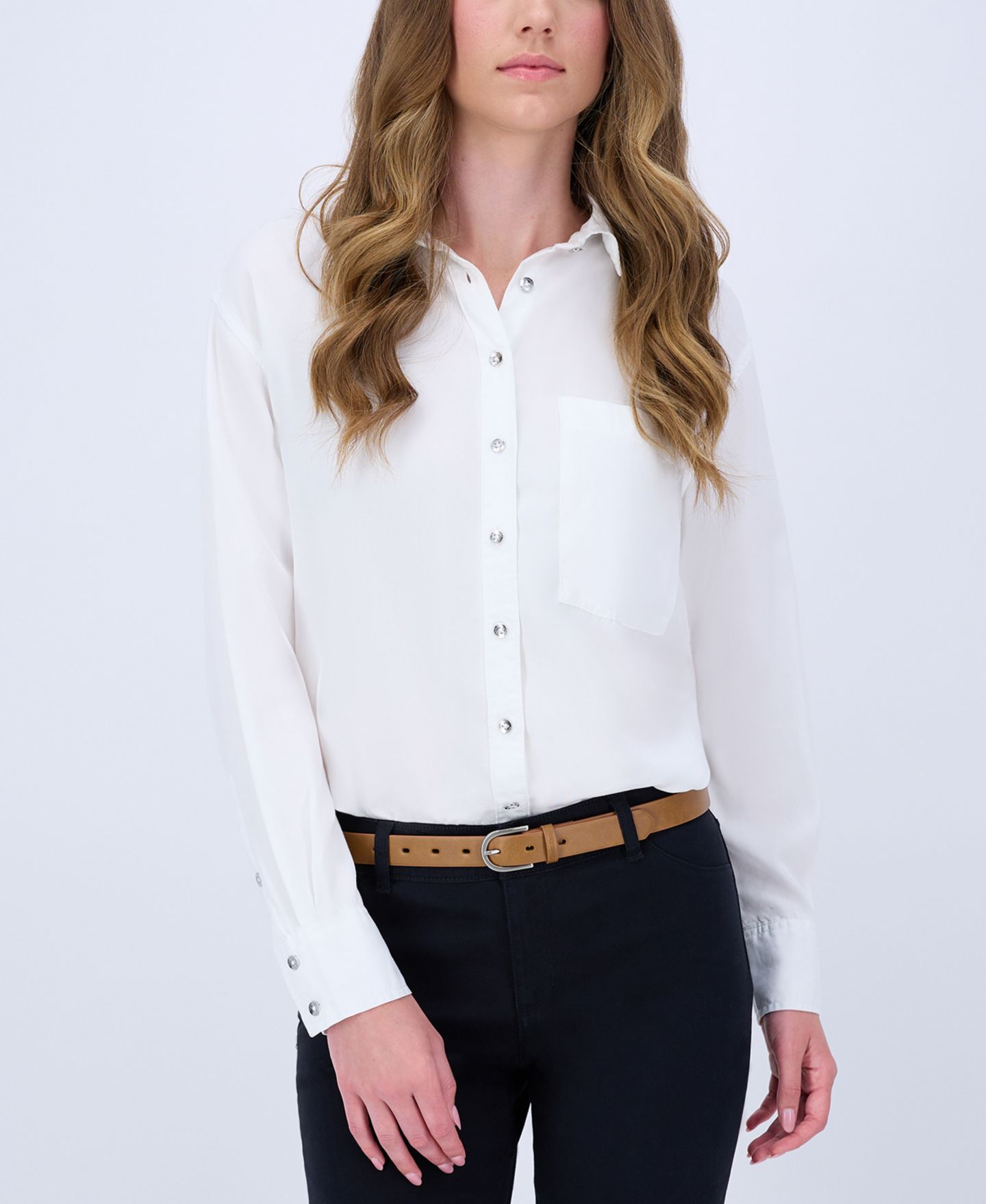 Женские ремни Calvin Klein Two Pack Belt Set - Skinny Monogram Buckle Belt and Harness Buckle Belt Set, цвет: Коньячный / Натуральный — фото 8