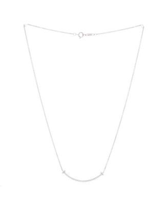 T Smile Pendant Necklace