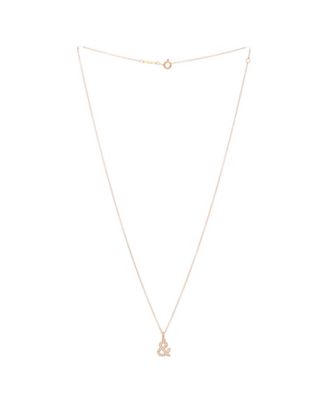 Ampersand Pendant Necklace