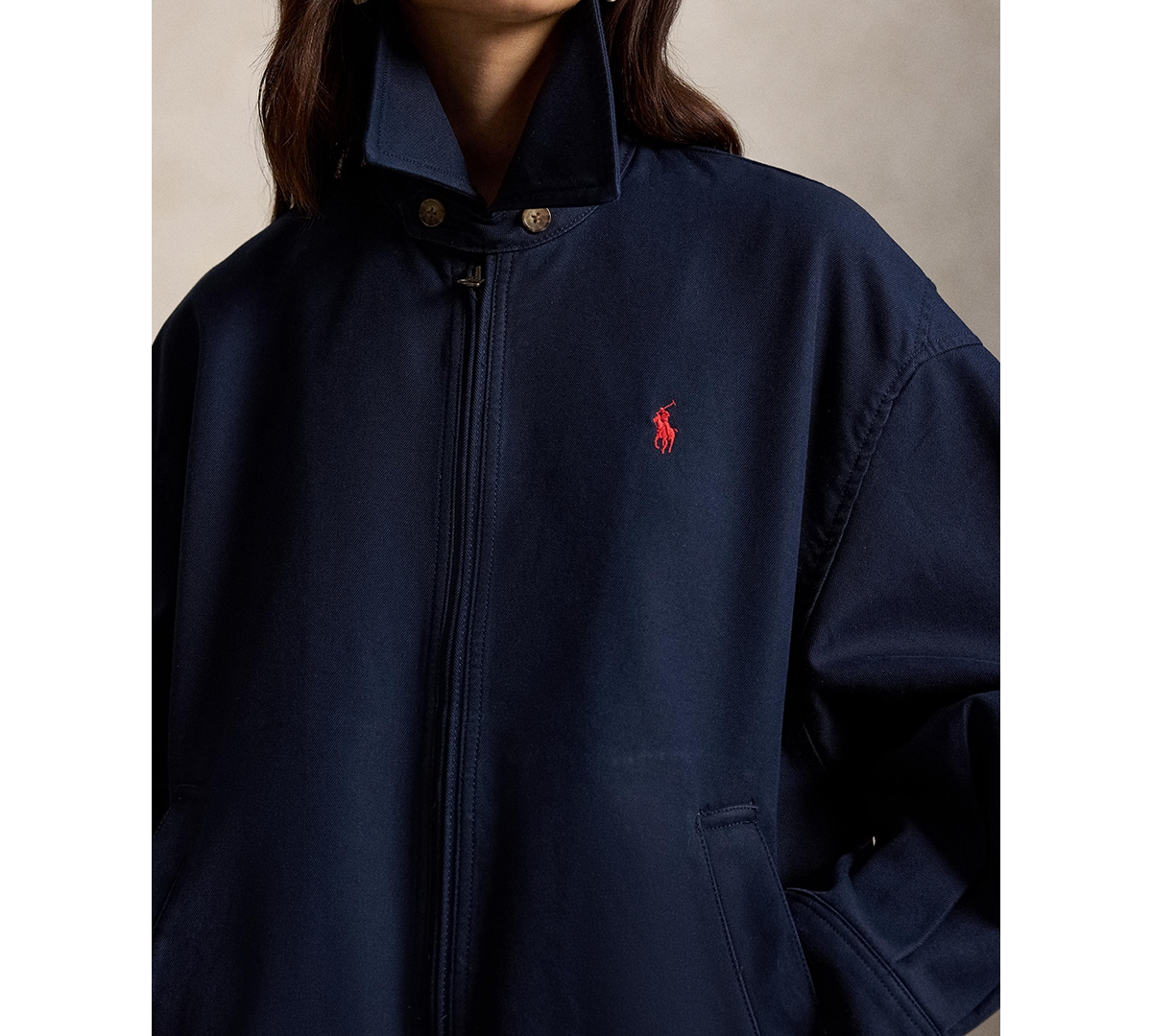 Polo Ralph Lauren Women's Long-Sleeve Bomber Jacket