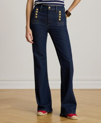 Women's High-Rise Flare Sailor Jeans