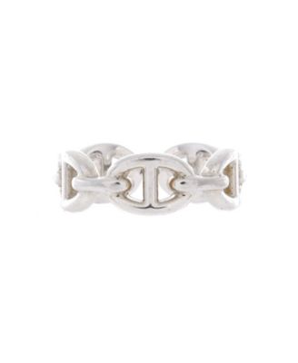 Pre-Owned HERMES Chaine d'Ancre Enchainee Ring
