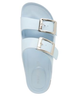 Bodie Buckle Footbed Slide Sandals