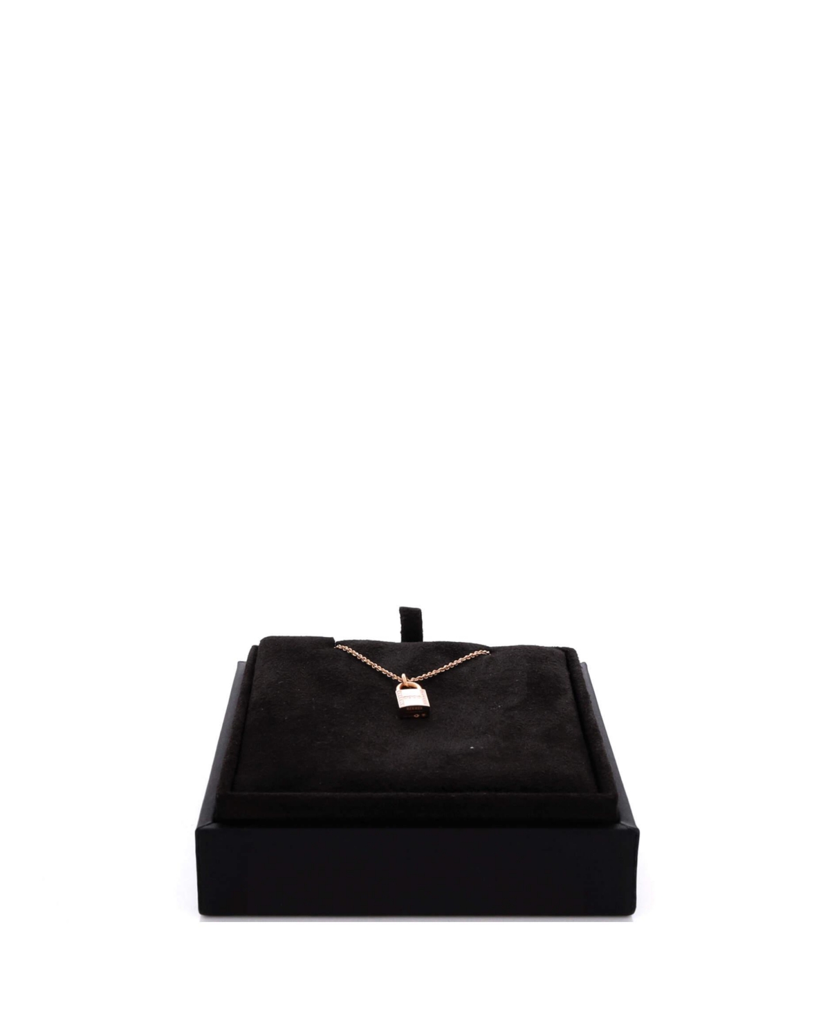 Pre-Owned HERMES Amulettes Cadenas Pendant Necklace