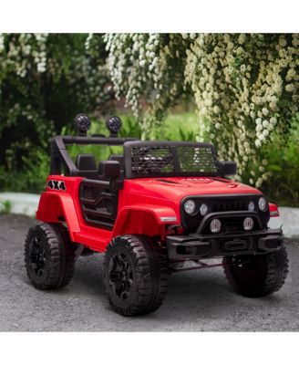 12V Kids Ride On Truck with Remote and Suspension