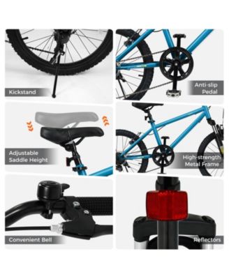 Kids Mountain Bike 20 Inch Child Bicycle for Boys Girls Aged 8+ Years