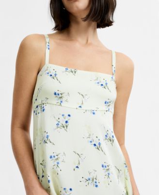 Women's Floral Print Maxi Dress