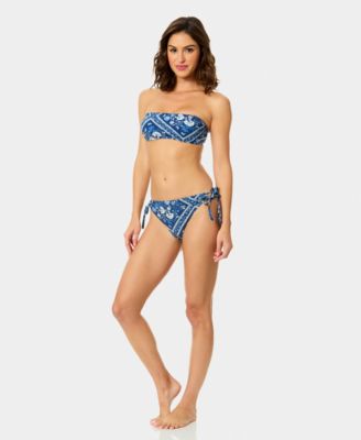 Women's Over the Shoulder Bandeau Neck Bikini Top