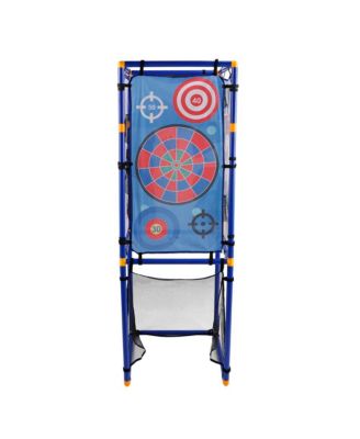 Kids 5-in-1 Multi-Sport Game Set - Includes Football, Basketball, Baseball, Flying Disc & Rugby