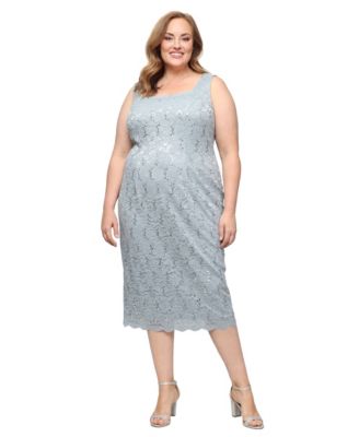 Plus Size 2-Pc. Lace Jacket & Sheath Dress Set