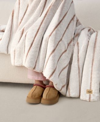 Stasia Faux Fur Throw, 50" x 70"