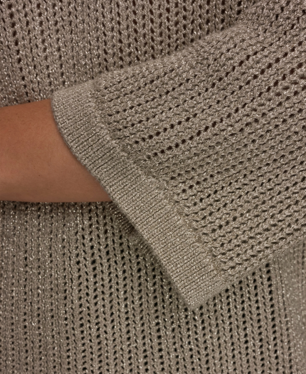 Donna Karan New York Petite Crew Neck Sweater