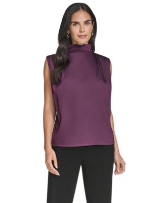 Women's Mock Neck Top
