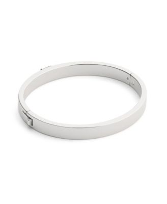 Faux Stone Pav&eacute; Signature C Bangle Bracelet