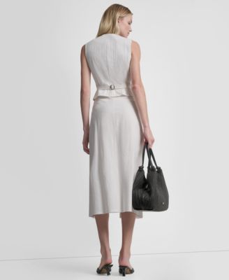 Women's Sleeveless V-Neck Arid Pique Vest