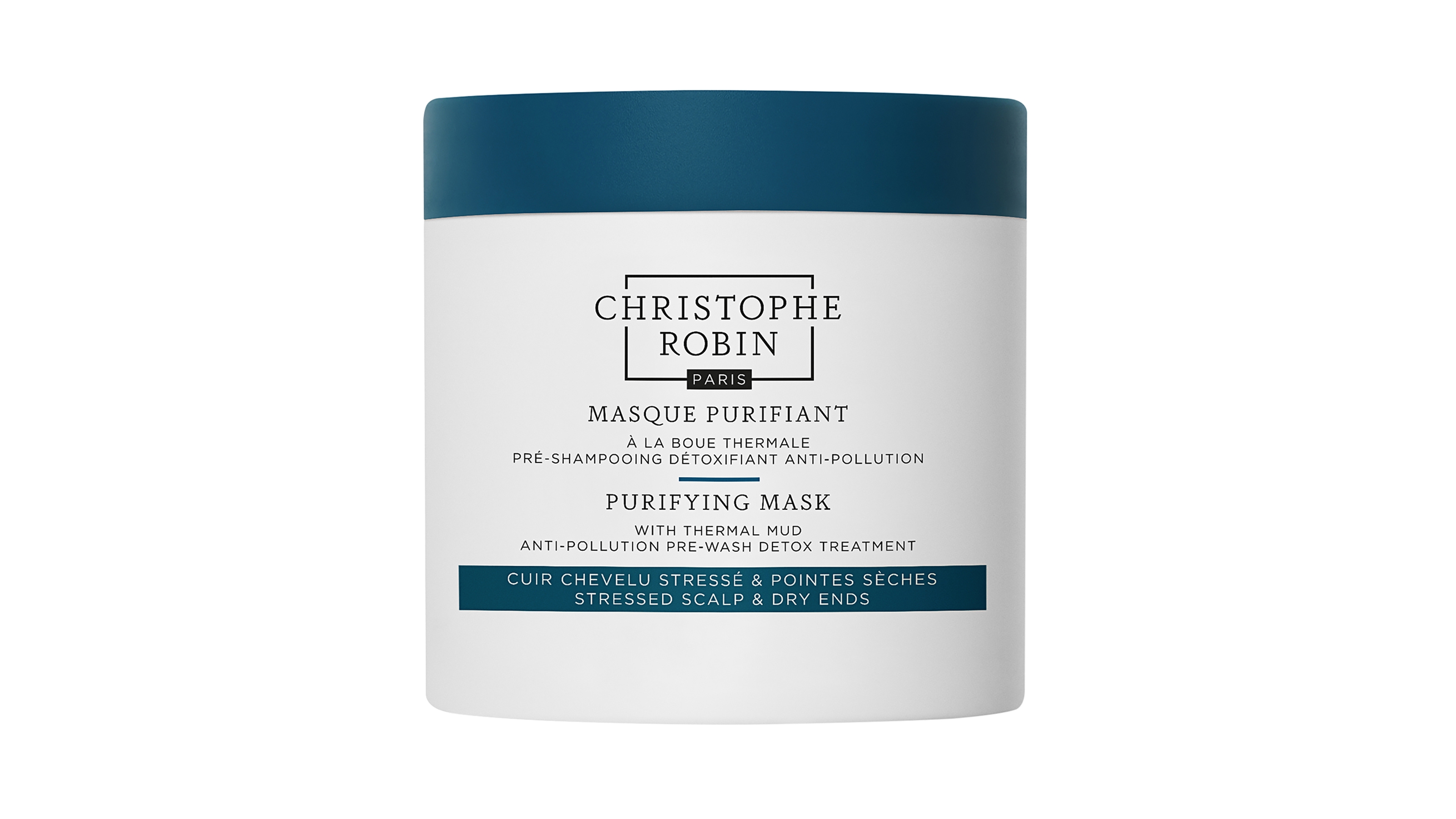Christophe Robin Purifying Mask with Thermal Mud, 8.5oz