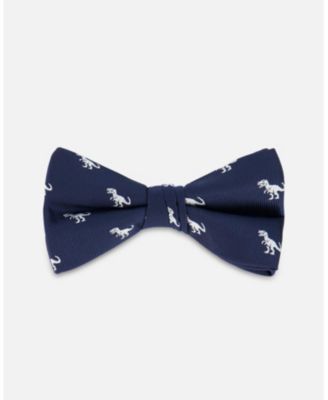 Boy Bow Tie Blue Dino Print - Toddler|Child